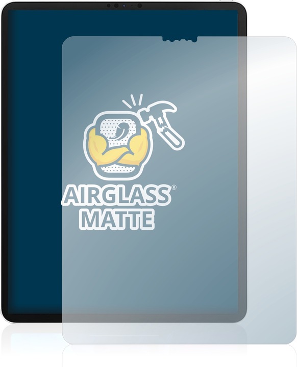 Productafbeelding BROTECT AirGlass Matte kogelwerende glasfolie (1 Stuk, iPad Pro 12,9 2020 (4e generatie))