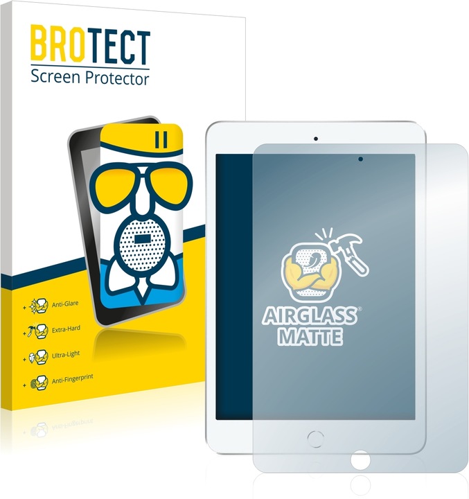 Actual product image BROTECT AirGlass Glass Matte (1 Piece, iPad mini 2019 (5. Gen))