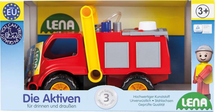 Produktbild Lena Fire truck, Truck, Fire truck, Indoor/outdoor, 3 yr(s), Plastic, Black, Grey, Red, Yellow