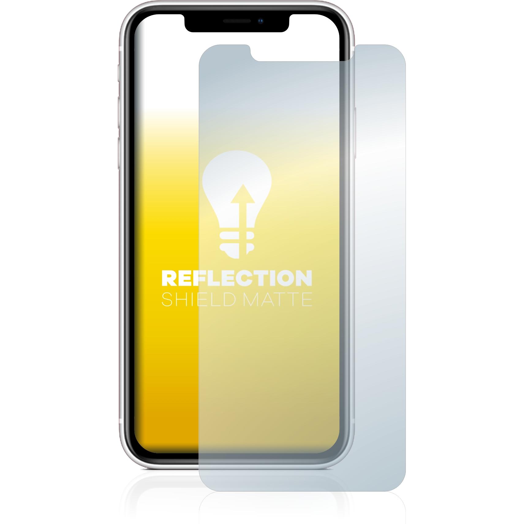 Thumbnail - upscreen Reflection Shield Displayschutz Matt (1 Stück, Apple iPhone 11 Pro Max), Smartphone Schutzfolie, Grau