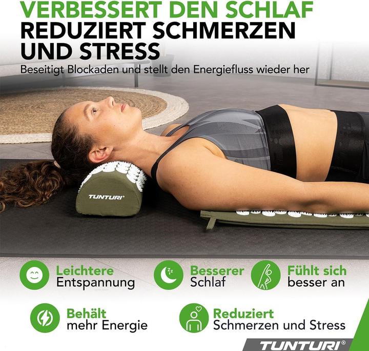 Produktbild Tunturi Akupressur Matte und Kissen