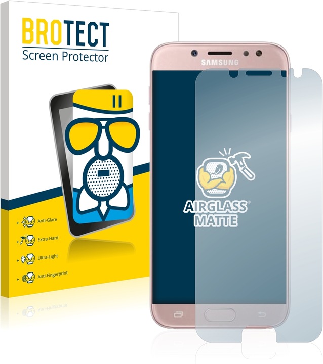 Produktbild BROTECT AirGlass Panzerglasfolie Matt (1 Stück, Samsung Galaxy J7 2017)