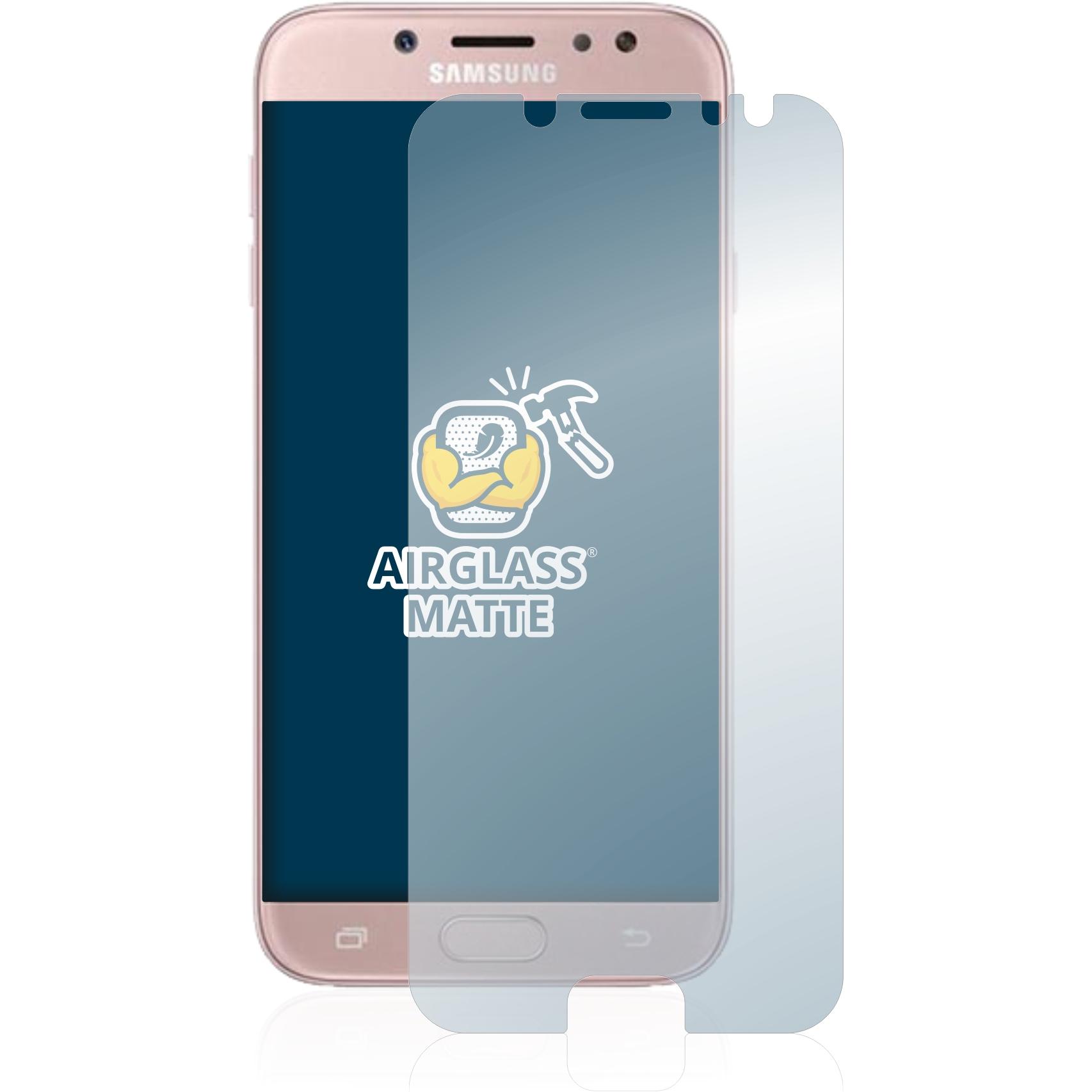 Thumbnail - BROTECT AirGlass Panzerglasfolie Matt (1 Stück, Samsung Galaxy J7 2017), Smartphone Schutzfolie, Grau