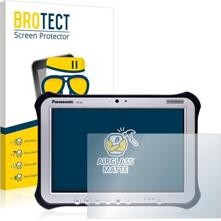 Produktbild BROTECT AirGlass Panzerglasfolie Matt (1 Stk., Panasonic Toughpad FZ-G1)