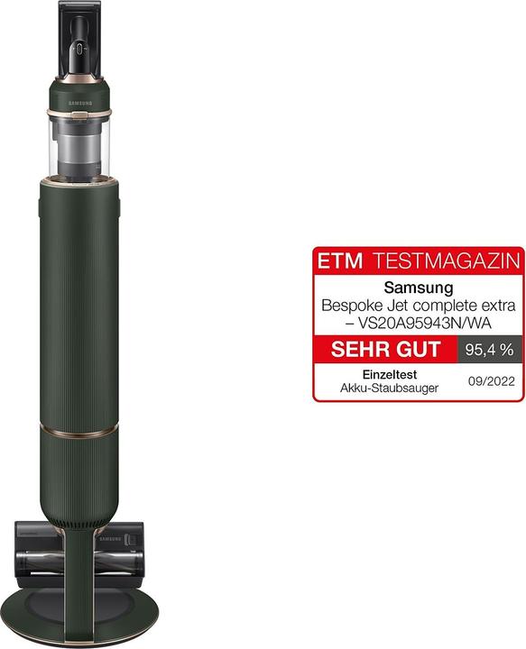 Actual product image Samsung BESPOKE Jet VS20A95943N/WA Green
