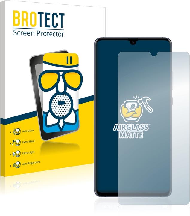 Productafbeelding BROTECT AirGlass Matte kogelwerende glasfolie (1 Stuk, Huawei Mate 20 X)