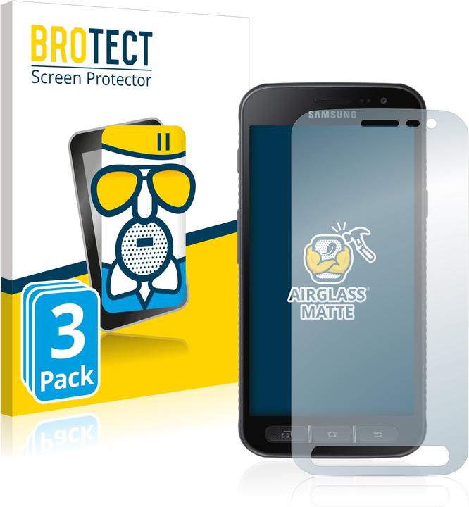 Immagine prodotto BROTECT AirGlass Vetro Opaco (3 Pezzo/i, Samsung Galaxy Xcover 4s)