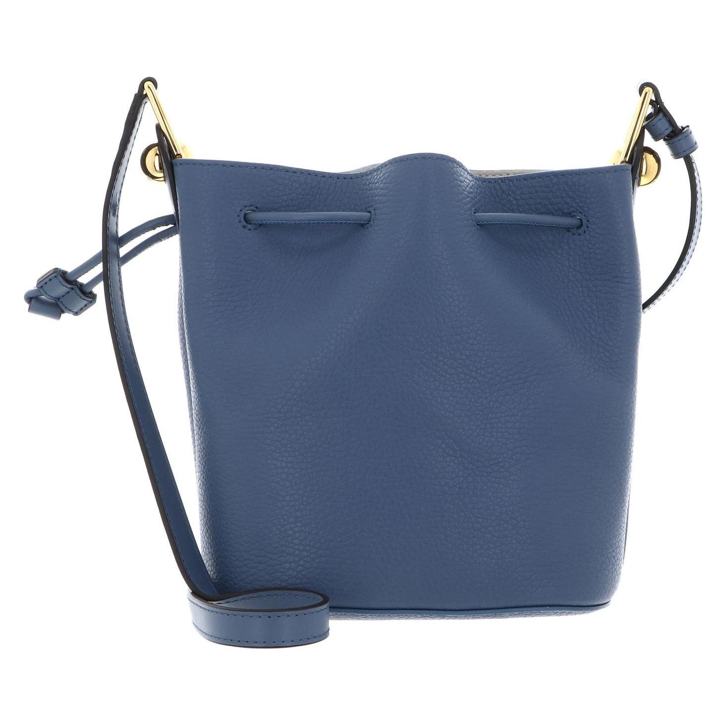 Furla, Damen, Handtasche, Sfera Mini Bucket Bag, Blau