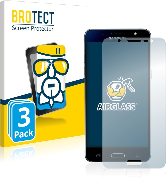 Actual product image BROTECT AirGlass Glass (3 Piece, Samsung Galaxy J5 (2016))
