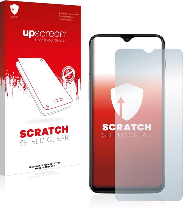 Actual product image upscreen Scratch Shield Protector (1 Piece, OnePlus 6T)