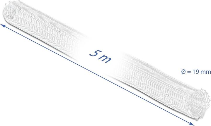 Actual product image Delock Braided hose (Cable conduit, 500 cm)