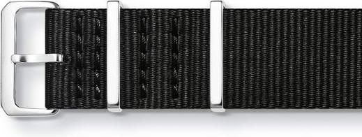 Actual product image Thomas Sabo Watch Strap Code TS Nato Black (20 mm, Textile (Natoband))