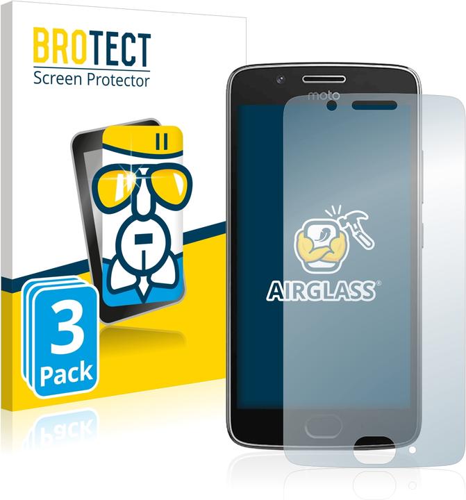 Image du produit BROTECT AirGlass Verre (3 pcs, Motorola Moto G5)