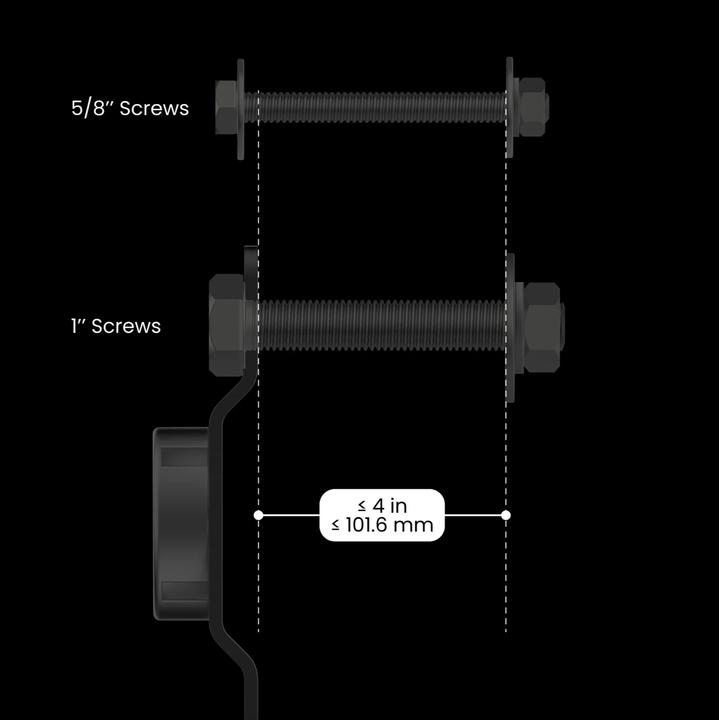 Actual product image Beyond Power Voltra I Fixed Rack Mount Pair
