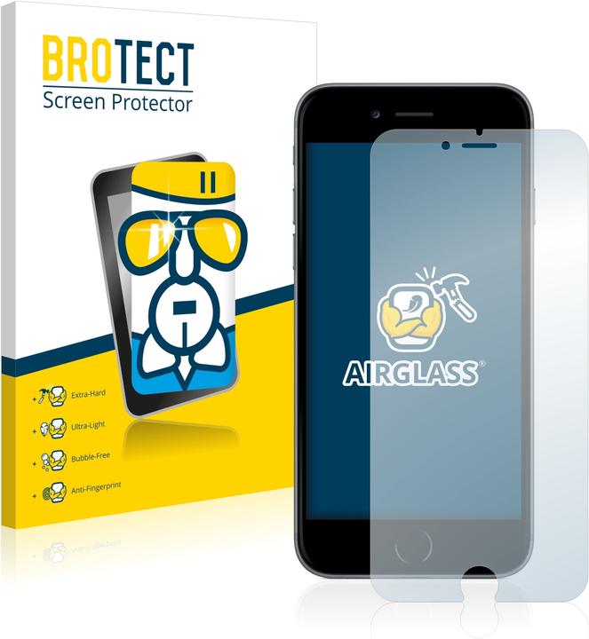 Produktbild BROTECT AirGlass Panzerglasfolie (1 Stk., Apple iPhone 6s Plus)