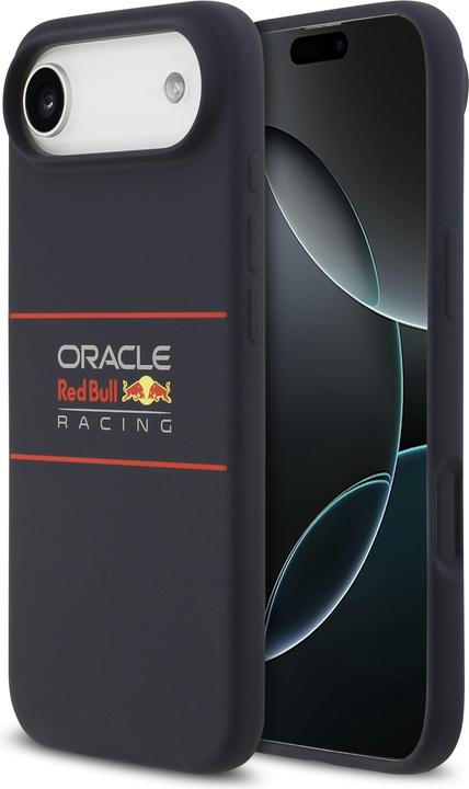 Actual product image Oracle Red Bull Racing Hülle Red Bull Silikon Horizontal Zentrales Logo MagSafe (Apple iPhone Air)