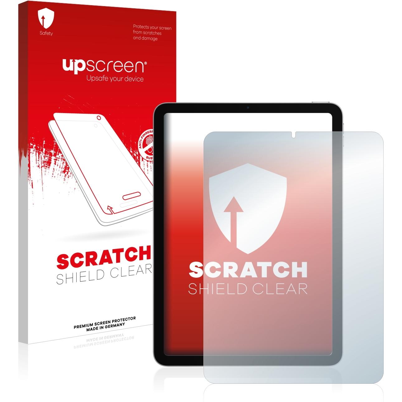 upscreen Scratch Shield Displayschutz (1 Stück, IPad Air 4 WiFi Cellular 2020 (4. Generation)), Tablet Schutzfolie
