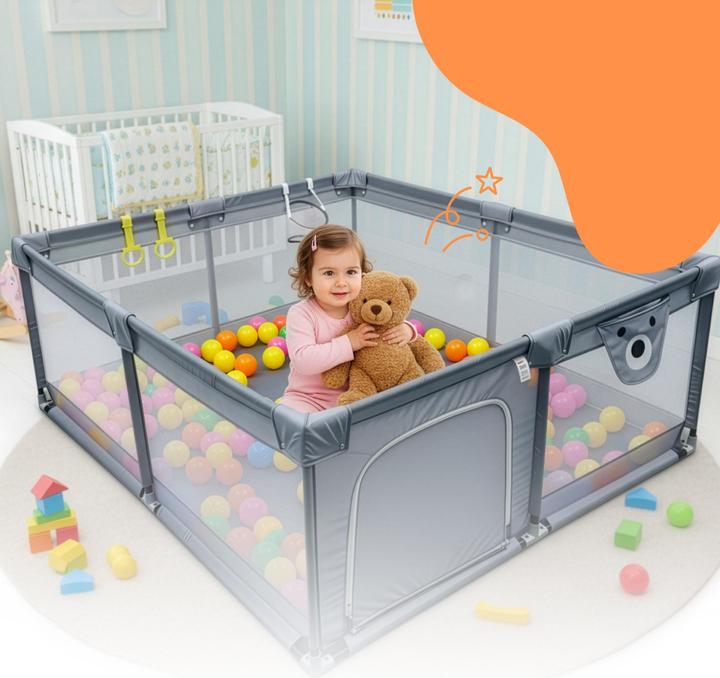Immagine prodotto Relaxdays Box per bebè (150 cm, 150 cm)