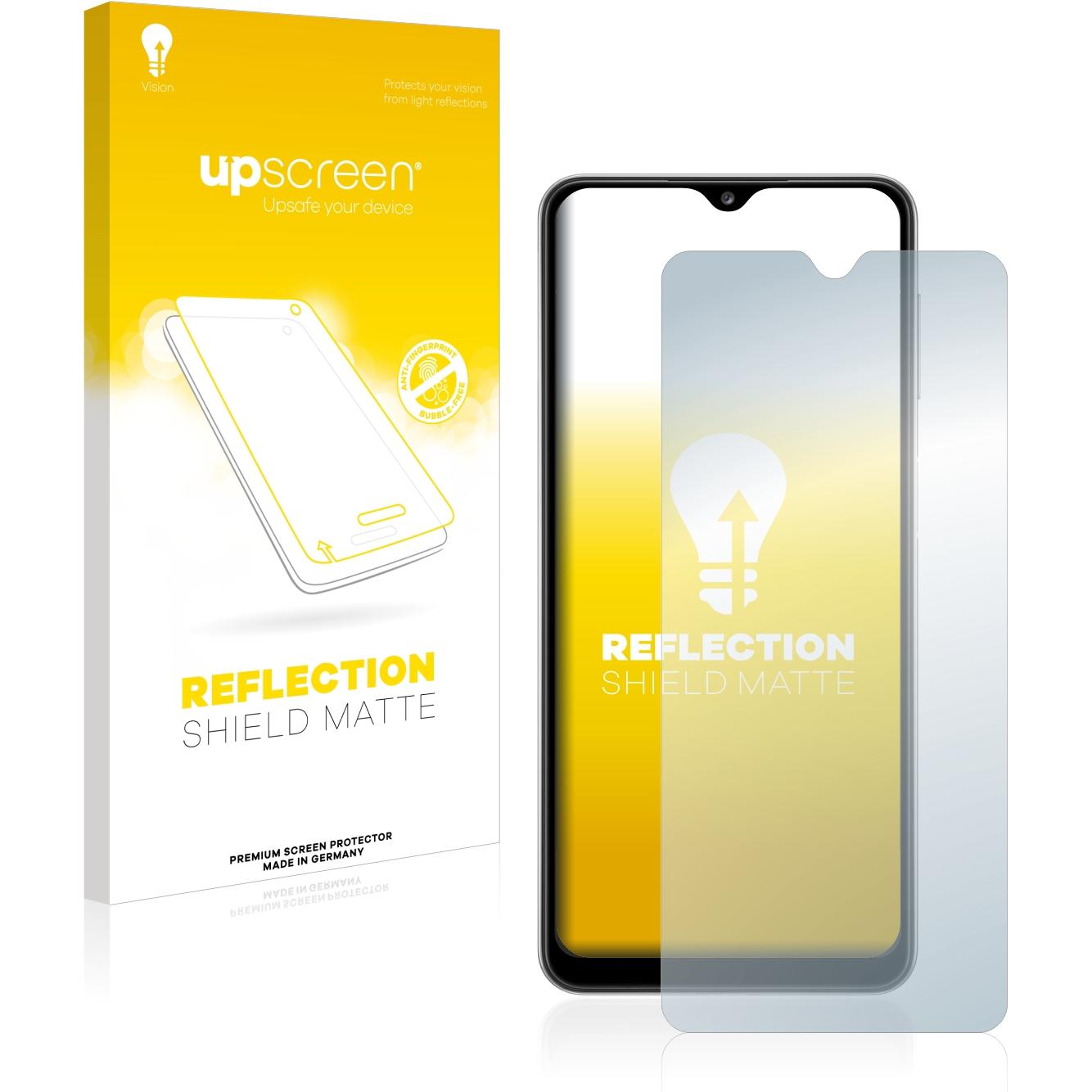 upscreen Reflection Shield Displayschutz Matt (1 Stück, Samsung Galaxy A32 5G), Smartphone Schutzfolie, Grau