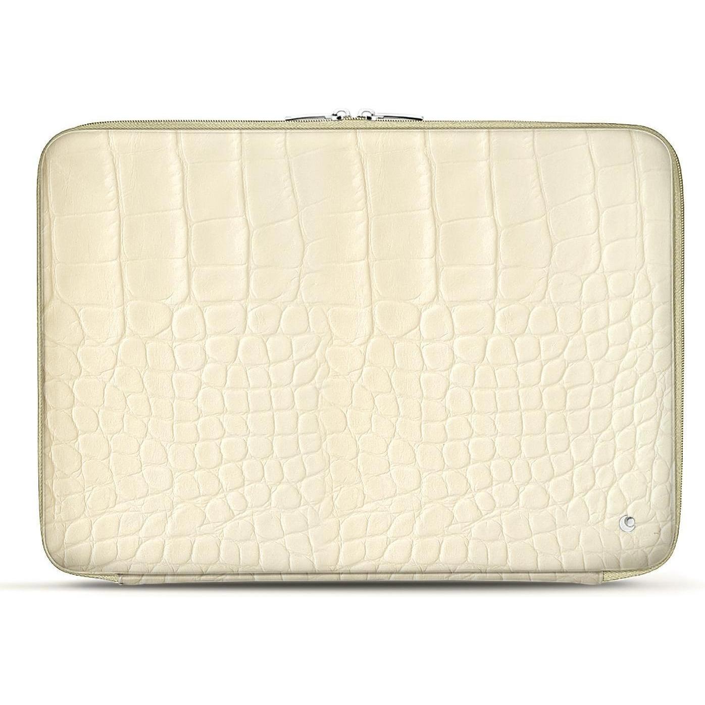Noreve Lederhülle, Notebooktasche, Weiss