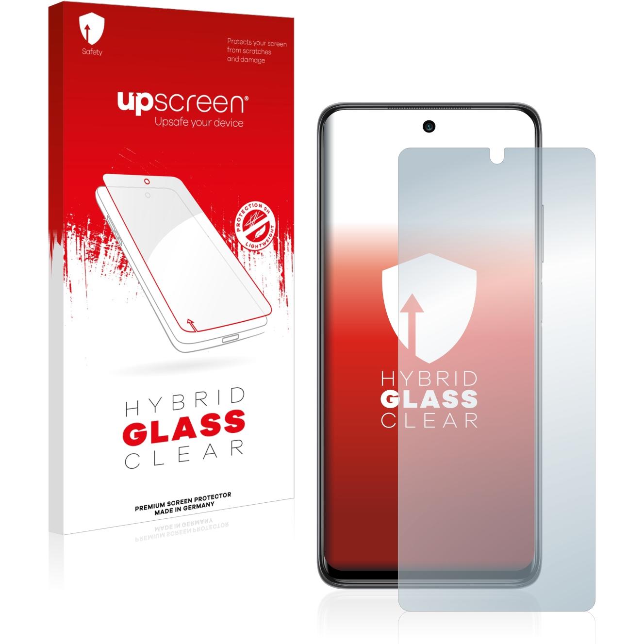 upscreen Scratch Shield Panzerglasfolie (1 Stück, Xiaomi Mi 10T Lite), Smartphone Schutzfolie, Transparent