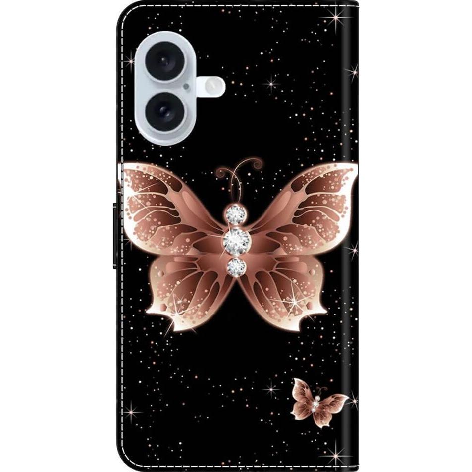 Cover-Discount iPhone 16 Plus - 3D-Effekt Hülle Etui (Apple iPhone 16 Plus), Smartphone Hülle, Blau