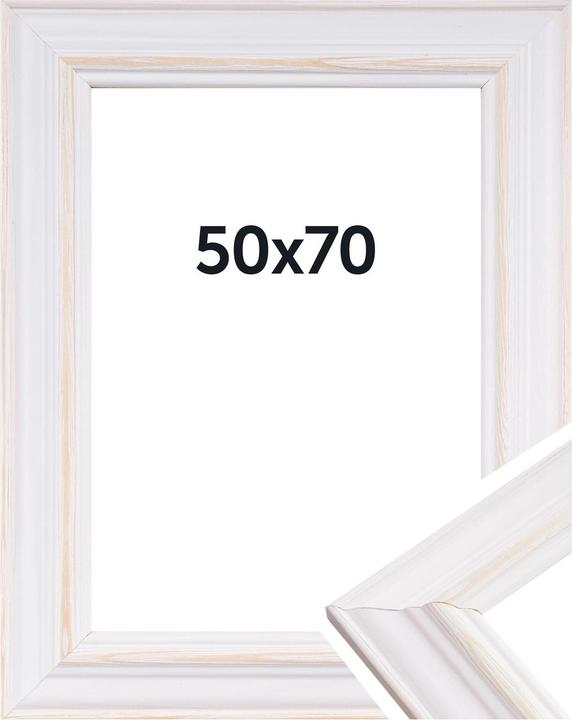 Immagine prodotto Dörr Bilderrahmen Boho, Weiss, 50 x 70 cm, Bildformat (50 x 70 cm)