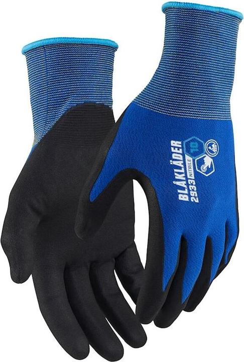 Actual product image Blakläder tactile work gloves in tempered nitrile (x12) (7)