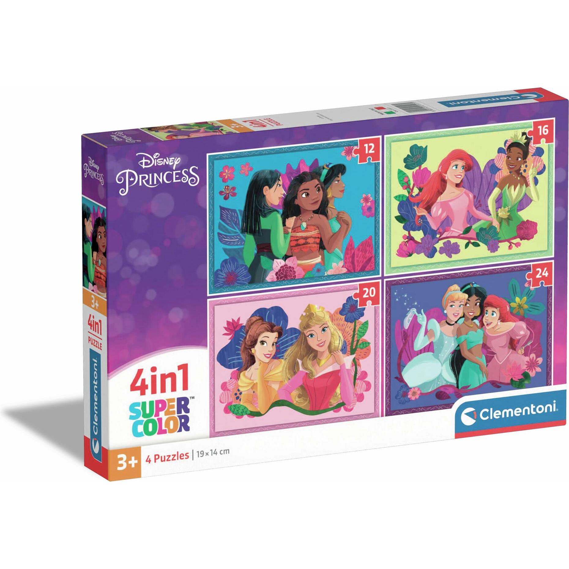 Clementoni Multicolore Puzzle Princess In (12 Pezzi)