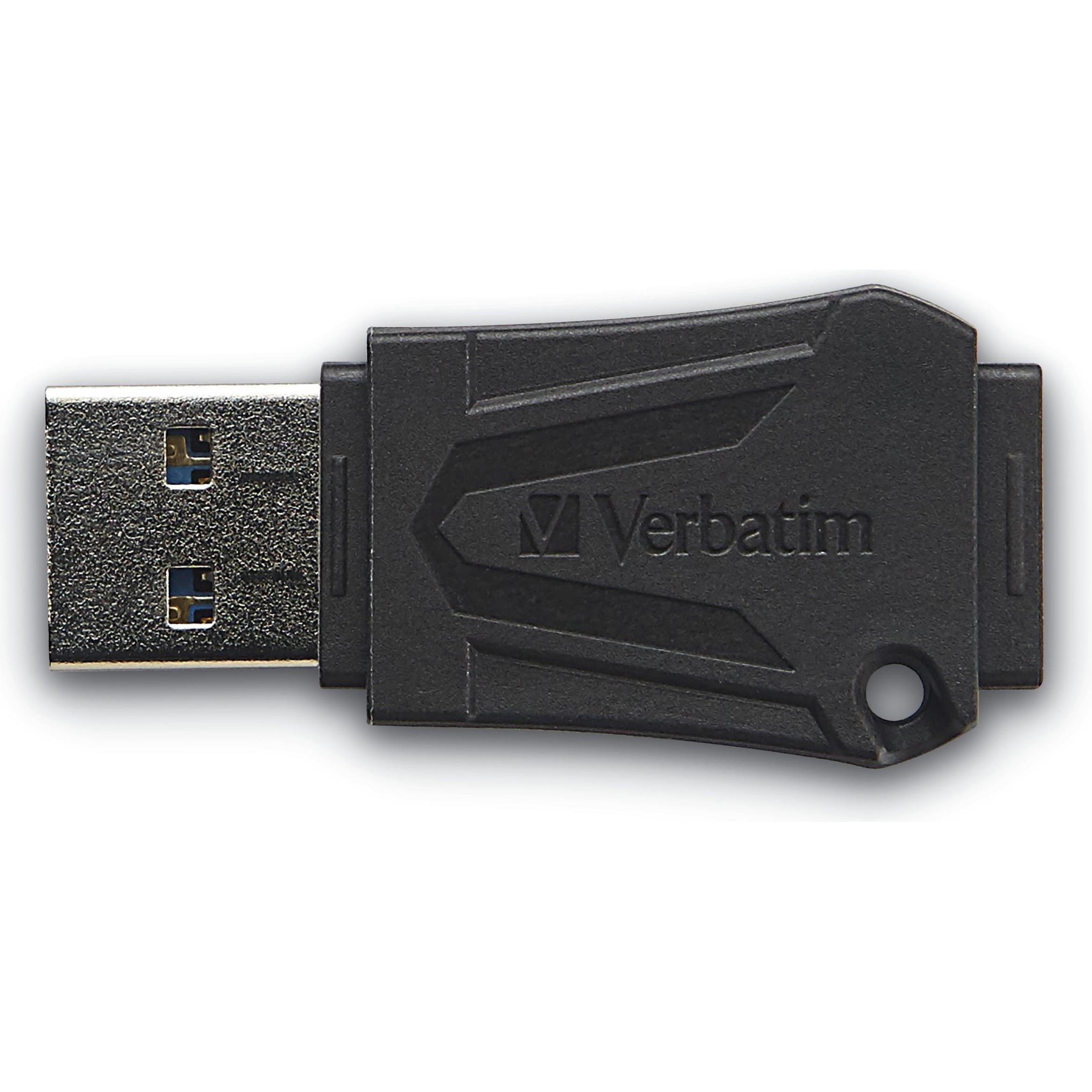 Thumbnail - Verbatim ToughMAX, 64GB, USB 2.0 (64 GB, USB-A, USB 2.0), USB Stick, Schwarz