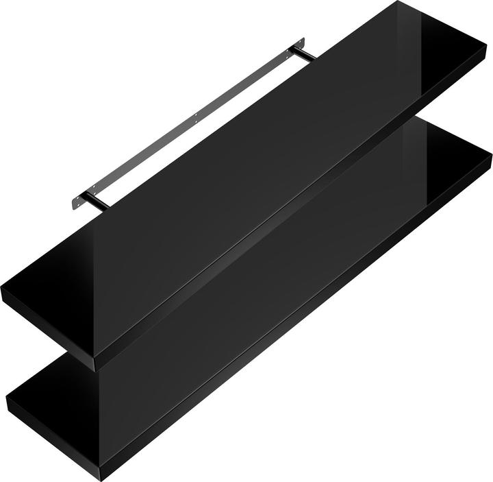 Actual product image Casaria 2x Floating Shelves (90 x 23 x 3.8 cm)
