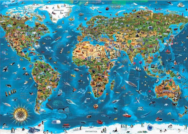 Image du produit Educa Merveilles du monde (1000 pièces)