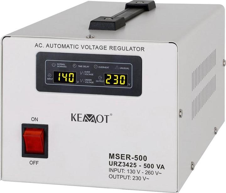 Actual product image Kemo AC voltage stabiliser MSER-500