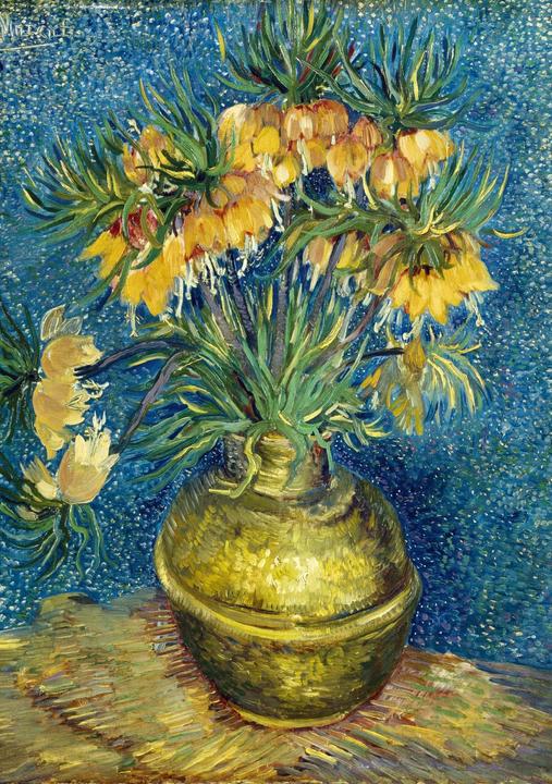 Produktbild Bluebird Puzzle 1000 pieces Vincent Van Gogh - Imperial Fritillaries in a Coppe (1000 Teile)