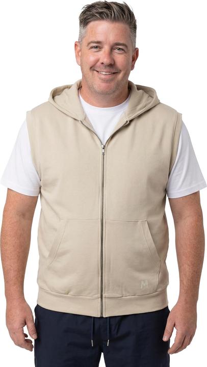 Men+ Weste, Sweat, Kapuze, Kängurutasche