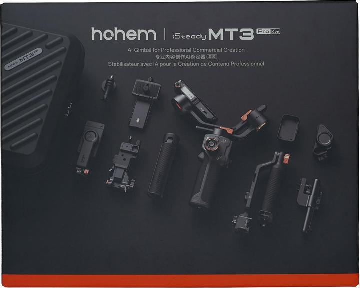 Actual product image Hohem Camera & Phone Gimbal (Action camera, Compact camera, Single-lens reflex camera, Smartphone, 2.50 kg)