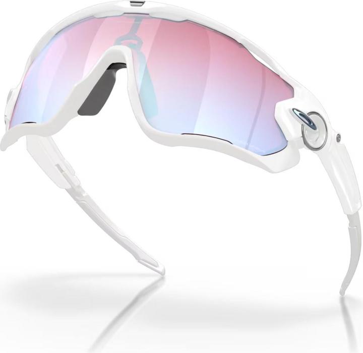 Image du produit Oakley Lunettes de sport Jawbreaker (Blanc poli, Prizm Snow Saphir IRID)