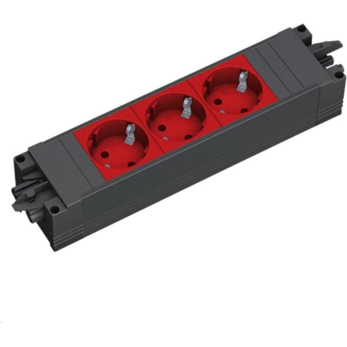 Bachmann, Steckdosenleiste, Multiple socket outlets (3 x, CEE 7/3)