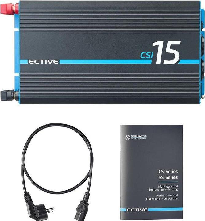 Produktbild Ective CSI 15 Sinus-Wechselrichter 1500W 24V