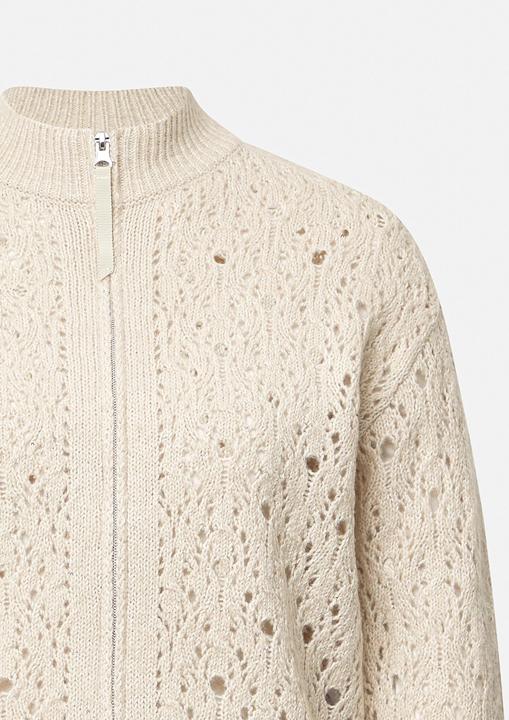 Produktbild Comma Strickjacke Locker gestrickte Jacke mit dezenten Pailletten (42)