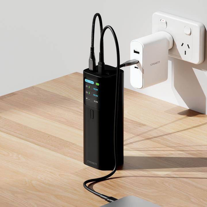 Produktbild Cygnett HighPWR 27K Laptop Powerbank Black (with Case) (148 W, 74 Wh)