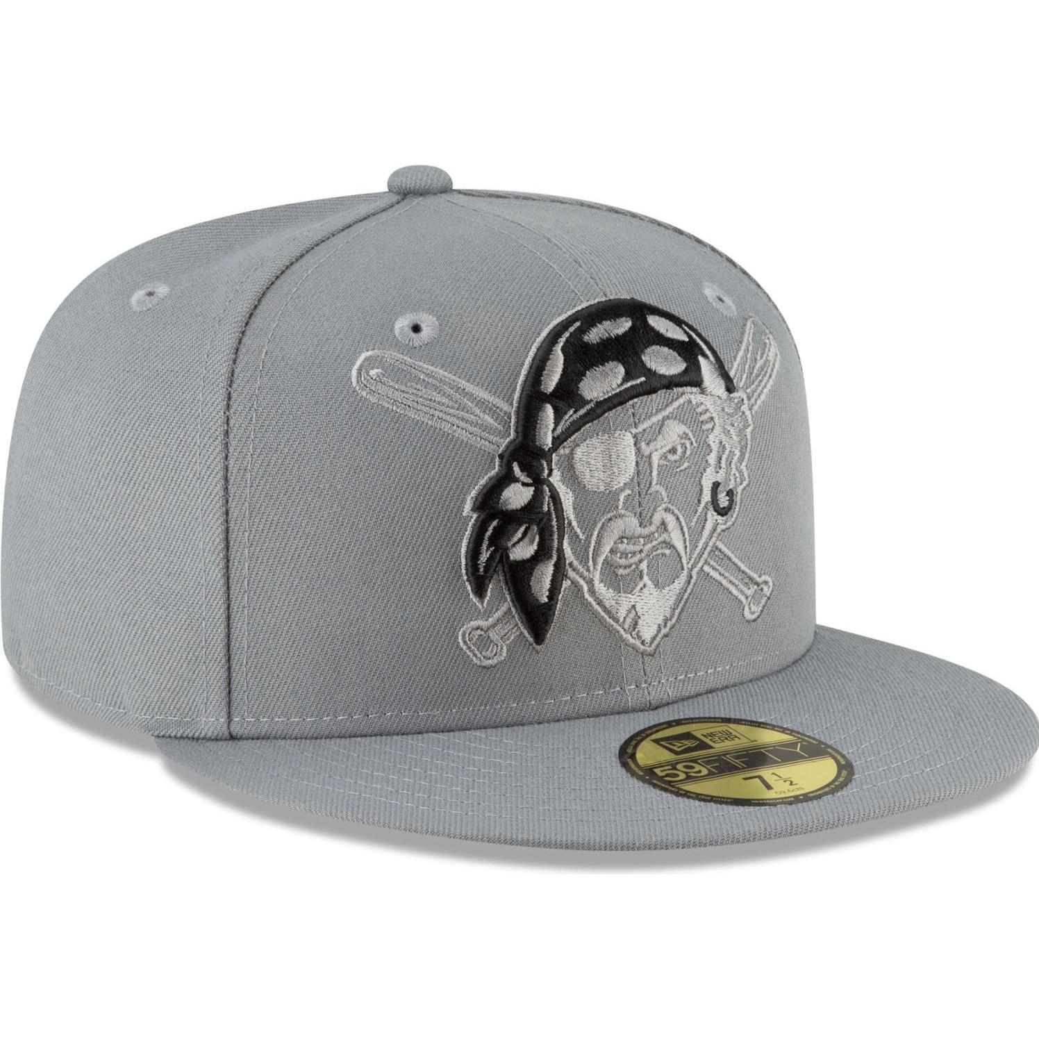 Thumbnail - New Era, Herren, Cap, 59Fifty Cap - STORM Pittsburgh Pirates - 7 3/4, Grau, (7 3/4)