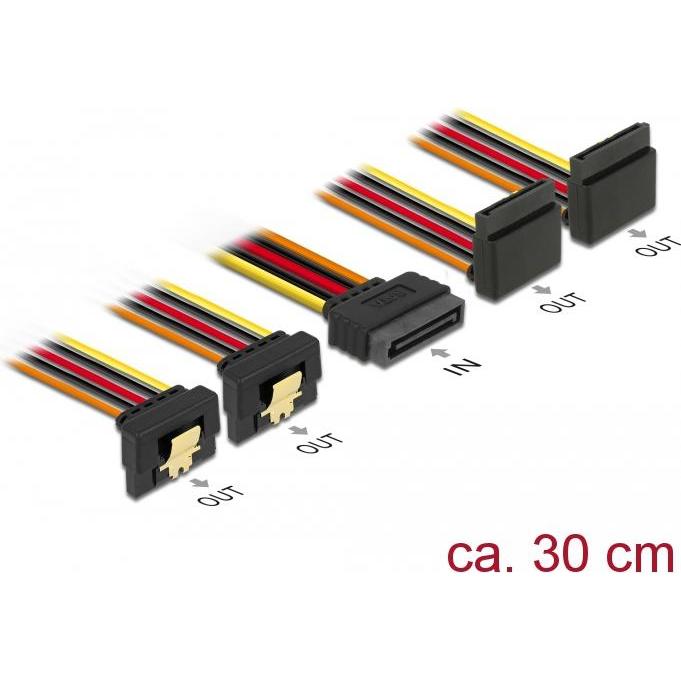 Delock Netz-Splitter, Interne Kabel (PC)
