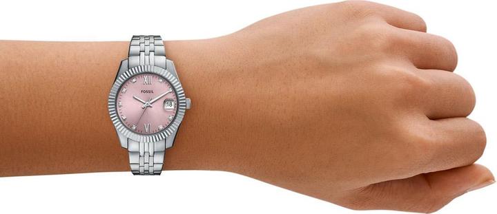 Productafbeelding Fossil ES5403 Dames Horloge 32mm - Zilverkleurig (32 mm)