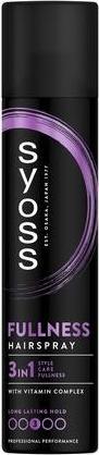 Syoss Hairspray Fullness - A Styling Product For Voluminous Hair