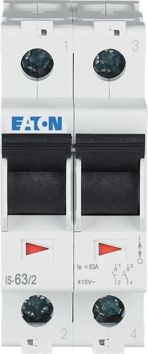 Image du produit Eaton Interrupteur principal gris 2 pôles 63 A