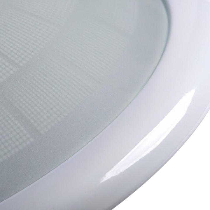 Actual product image Kanlux Fogler DL240O Ceiling light round Ø30cm white w. motion detector (E27)