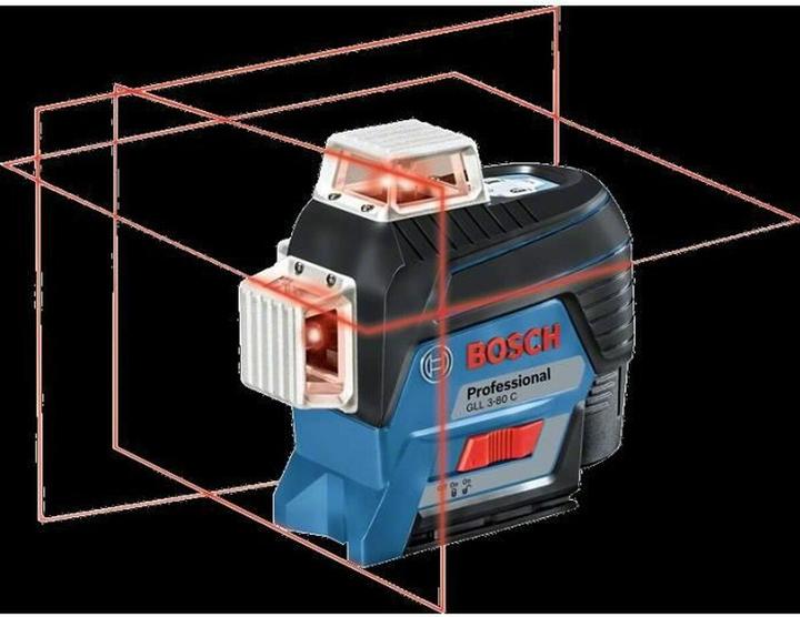 Produktbild Bosch Professional Linearlaser GLL 3-80 C (4x1,5V AA, Karton)