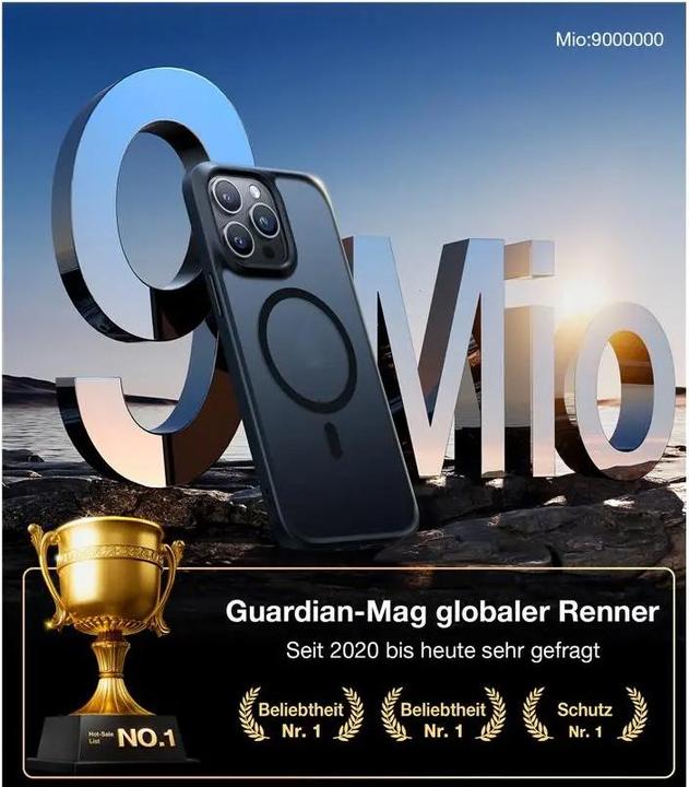 Actual product image Torras Guardian MagSafe (Apple iPhone 15 Pro)