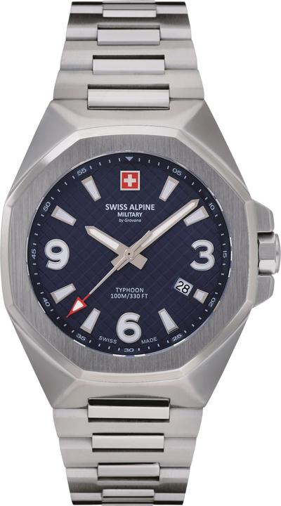Immagine prodotto Swiss Alpine Military Collezione TYPHOON - Orologio svizzero al quarzo (Fatto in Svizzera)